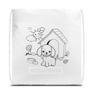Mochila em non-woven para colorir