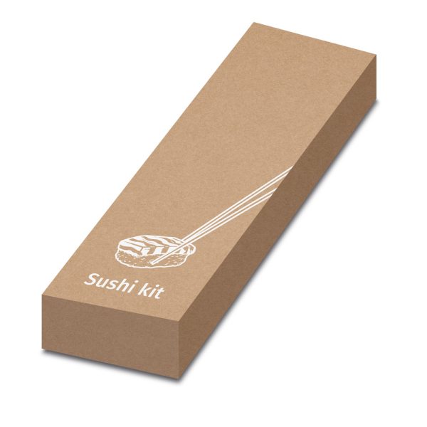Kit para sushi em bambu